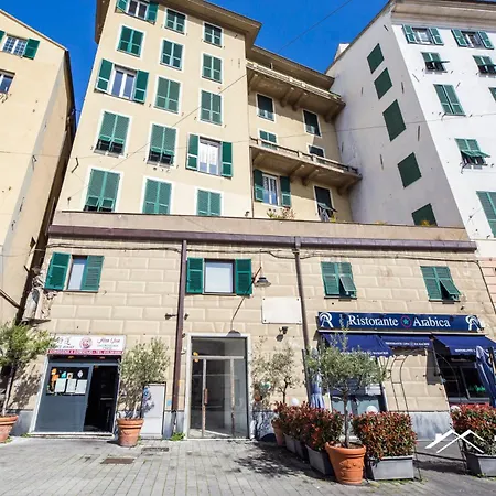 Aquarium 3'| 2br| Lift | Wifi | Train Station | By Tilo * 热那亚